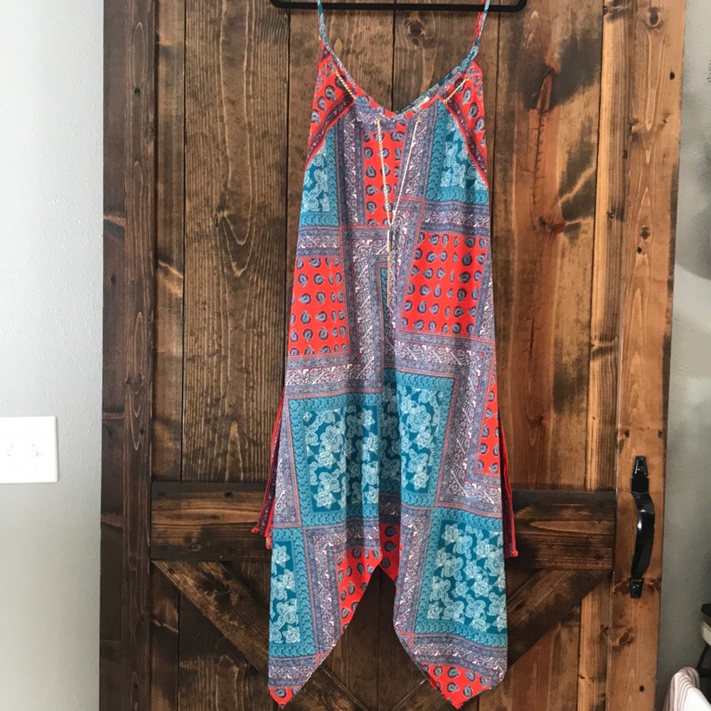 Dress and necklace